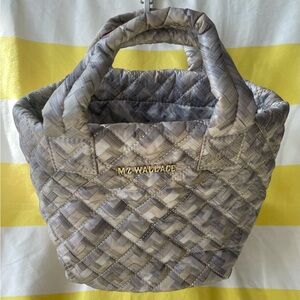 MZ Wallace *Classic* Micro Metro Tote in Limited-Edition Basket Weave Print